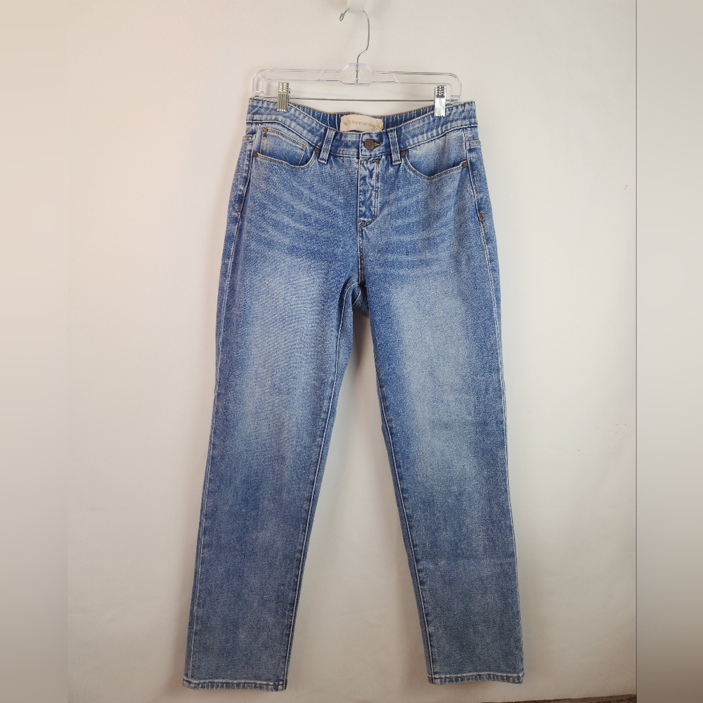 Soft Surroundings The‎ Ultimate Denim Relaxed Straight Jeans Medium